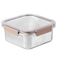 Харчовий контейнер Ringel Meyer квадратний нержавіюча сталь 1800 мл (RG-9101/1800)