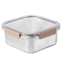 Харчовий контейнер Ringel Meyer квадратний нержавіюча сталь 1800 мл (RG-9101/1800)