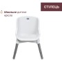 Стілець для годування Chicco Polly Zest, білий (87170.77)