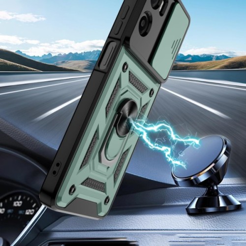 Чохол до мобільного телефона BeCover Military Motorola Moto G05 / E15 Dark Green (713529)