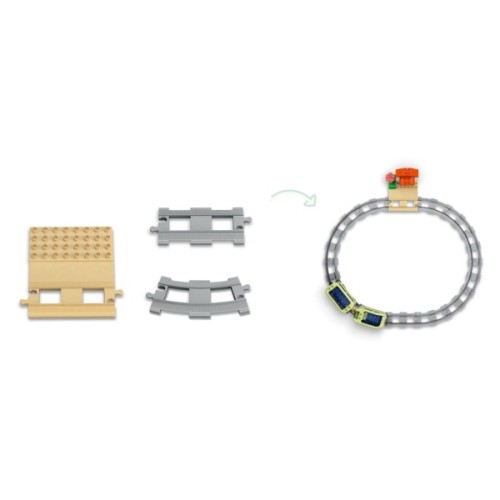 Конструктор LEGO DUPLO Town Інтерактивний пригодницький потяг (10427)