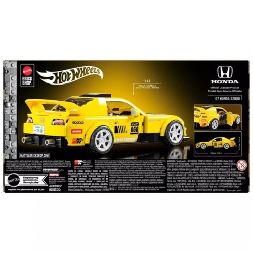 Конструктор Mattel Brick Shop Speed Honda S2000 (JFR88)