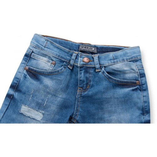 Джинси дитячі Breeze з дірками (20069-140G-blue)