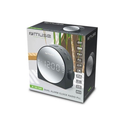 Настільний годинник Muse радіо-годинник (M-186 CMR)