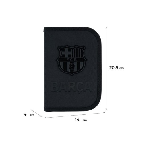 Пенал Kite FC Barcelona 622, без наповнення, 1 відділення, 2 відвороти (BC26-622)