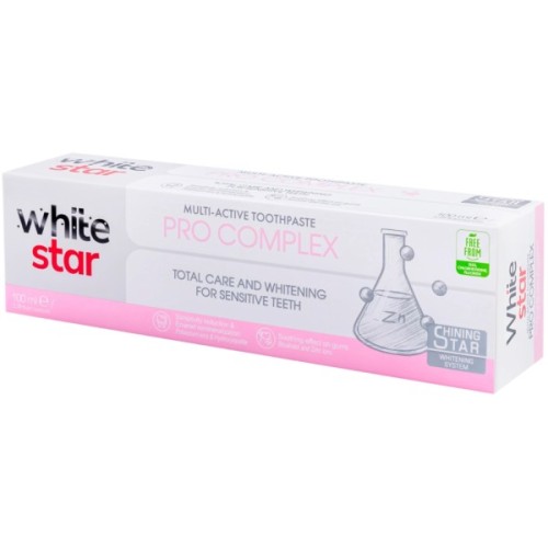 Зубна паста White Star Pro Complex 100 мл (3800237400270)