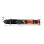 Ремінь для гітари Fender Strap 2" Monogrammed Black/Yellow/Red (20515)