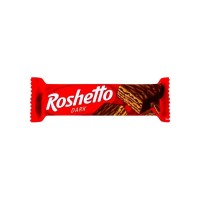 Батончик Roshen вафельний Roshetto чорний шоколад 34 г (607585)