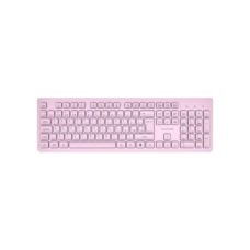 Клавіатура Canyon HKB-W01 Silent Wireless UA Pink (CNS-HKBW01P)