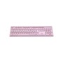 Клавіатура Canyon HKB-W01 Silent Wireless UA Pink (CNS-HKBW01P)