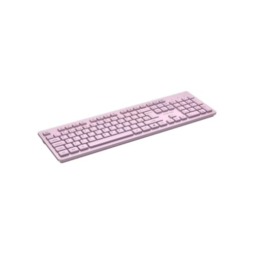 Клавіатура Canyon HKB-W01 Silent Wireless UA Pink (CNS-HKBW01P)