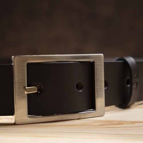 Ремінь Grande Pelle Шкіряний Коричневий (00242)