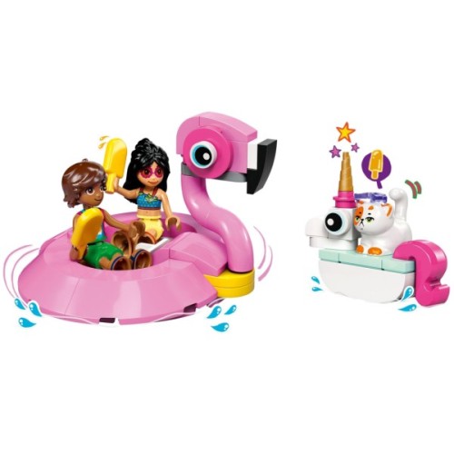 Конструктор LEGO Friends Вечірка єдинорога та фламінго біля басейну (42658)