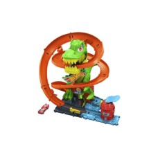 Автотрек Hot Wheels City Атака вогняного Ті-Рекса (JBM73)