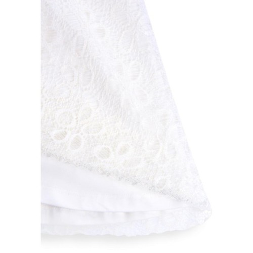 Плаття дитяче Breeze з гіпюровою фігурною спідницею (8302-104G-beige)