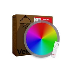 Світильник Vestum SATURN зоряне небо 60W 425*60мм 3000К-6500К RGB з ДК (VS-91071)