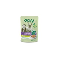 Вологий корм для собак OASY One Protein Formula Adult індичка та овочі 100 г (8054329510605)