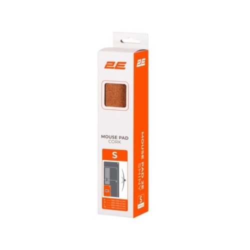 Килимок для мишки 2E Cork S Brown (2E-PAD-S-CORK)