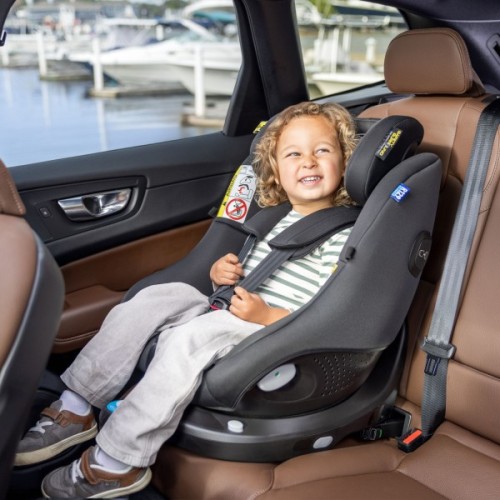Автокрісло Graco Turn2Me DLX i-Size, 40-105 см (0+/1), чорне (GC2302AAMDN000)