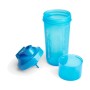 Шейкер спортивний SmartShake Slim 500ml Neon Blue (10253101)