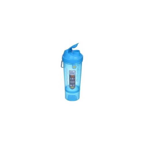 Шейкер спортивний SmartShake Slim 500ml Neon Blue (10253101)