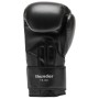 Боксерські рукавички Leone GN383 Thunder Black 12 унцій (капу в комплекті) (GN383_Black_12oz)