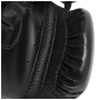 Боксерські рукавички Leone GN383 Thunder Black 12 унцій (капу в комплекті) (GN383_Black_12oz)