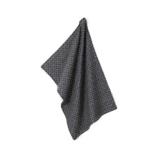 Рушник Kela кухонний Gianna, 70x50 см, чорно-білий з візерунком (12783) (00000023327)
