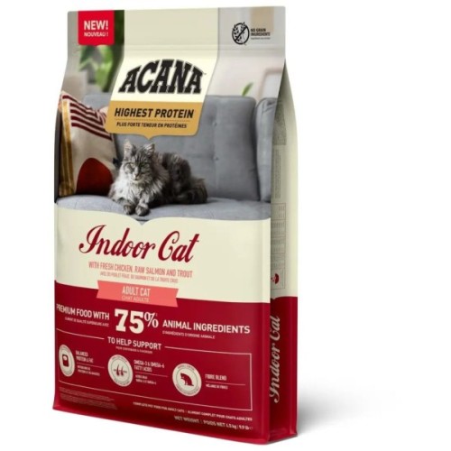 Сухий корм для кішок ACANA Highest Protein Indoor 4.5 кг (0064992723989)