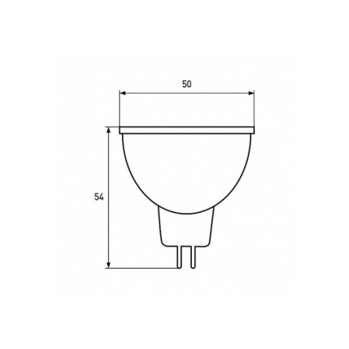 Лампочка Eurolamp LED SMD MR16 11W GU10 4000K 220V (LED-SMD-11104(P))
