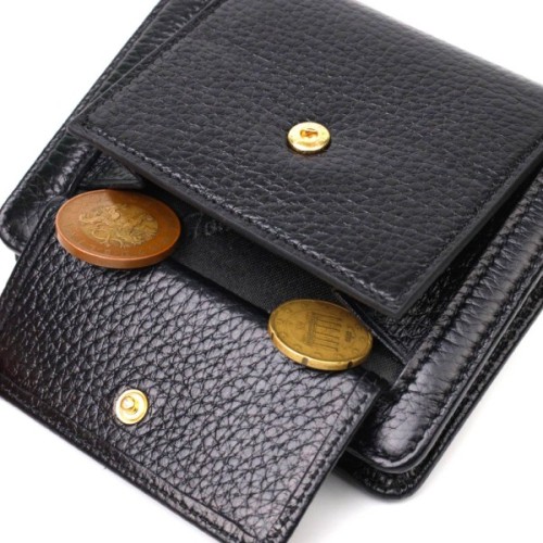 Гаманець Tony Bellucci З натуральної шкіри Чорний (21987)