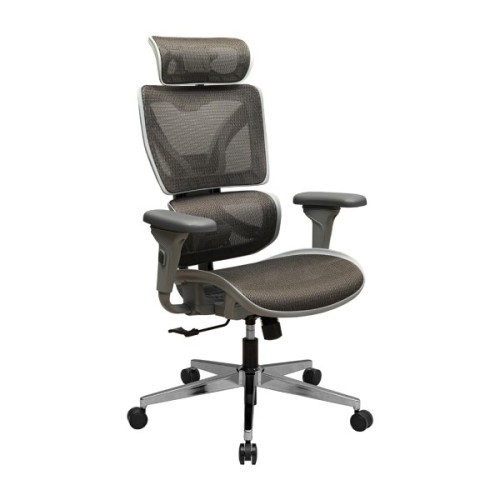 Офісне крісло Richman Перфоманс Хром Synchro Сітка Сіра (R00000053307)