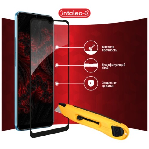 Скло захисне Intaleo Full Glue RealMe C21 Black (1283126518508)