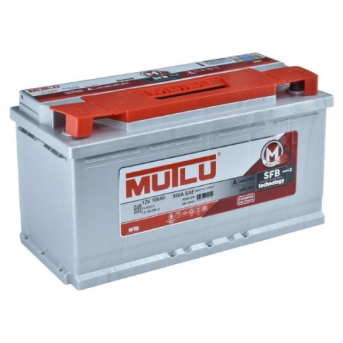 Акумулятор автомобільний MUTLU 6СТ-100 (0) SFB L5.100.090.A