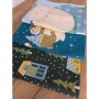 Рушник Прованс кухонний вафельний Зимові хатинки 45 х 60 см (042986)