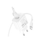 Зарядний пристрій BOROFONE 1xUSB QC3.0 18W + cable UAB-A to USB-C BAS42A white (6941991113802)