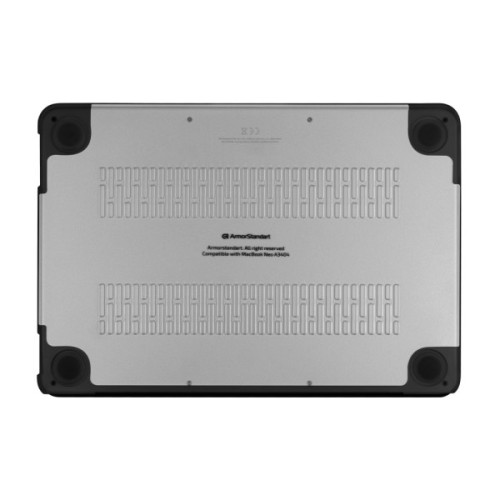 Чохол до ноутбука Armorstandart 13" MacBook Neo Clear Black Unit (ARM91121)