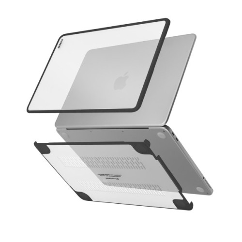 Чохол до ноутбука Armorstandart 13" MacBook Neo Clear Black Unit (ARM91121)