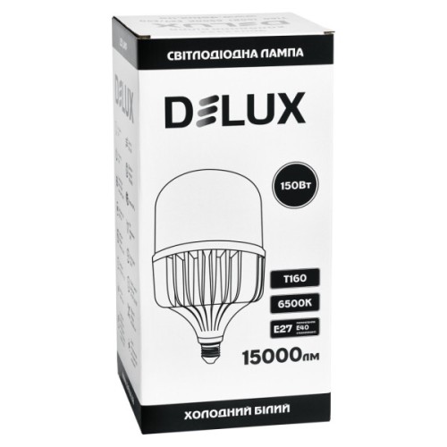Лампочка Delux T160 150Вт Е27/E40 6500K 230В (90023332)