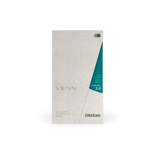 Тростина для кларнета D'Addario VENN Bb Clarinet Reed 2.5 (VBB0125G2)