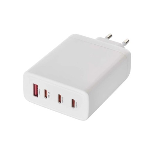 Зарядний пристрій EMOS V06G120 1xUSB-A + 3xUSB-C PD120W GaN (V06G120)