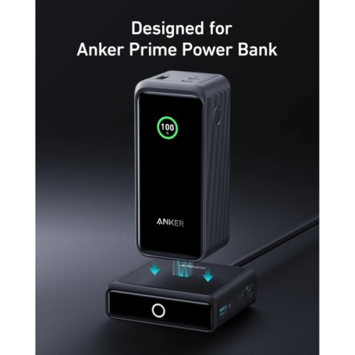 Зарядний пристрій Anker 2xUSB-C 100W + 1xUSB + Pogo pin for Anker Prime black (A1902311)