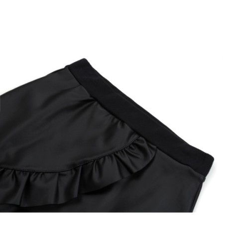 Спідниця дитяча Lovetti з оборкою (6644-140G-black)