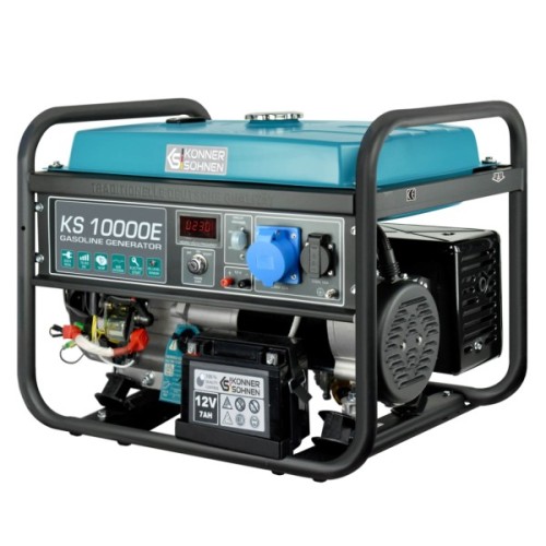Генератор Konner&Sohnen KS 10000E, 230В, 8кВт, електростартер, 85.5кг (KS10000E)