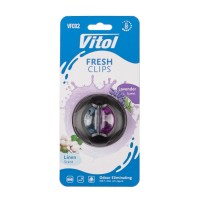 Ароматизатор для автомобіля VITOL Fresh Clips Linen +Lavender (VFC02)