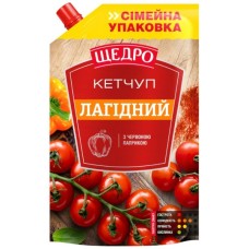 Соус Щедро Кетчуп Лагідний 360 г (4823097413500)