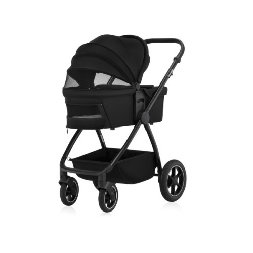 Коляска Lionelo 3 в 1 MERIL 3IN1 BLACK ONYX (LO-MERIL 3IN1 BLACK ONYX)