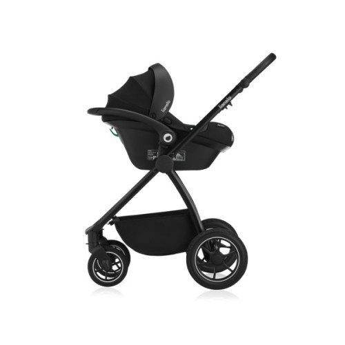Коляска Lionelo 3 в 1 MERIL 3IN1 BLACK ONYX (LO-MERIL 3IN1 BLACK ONYX)