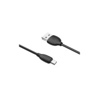 Дата кабель USB 2.0 AM to Micro 5P 1.0m 2.4A black BOROFONE (6931474701770)