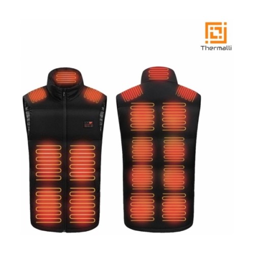 Жилет з підігрівом Thermalli Morzine чорний M (10100305-01M)